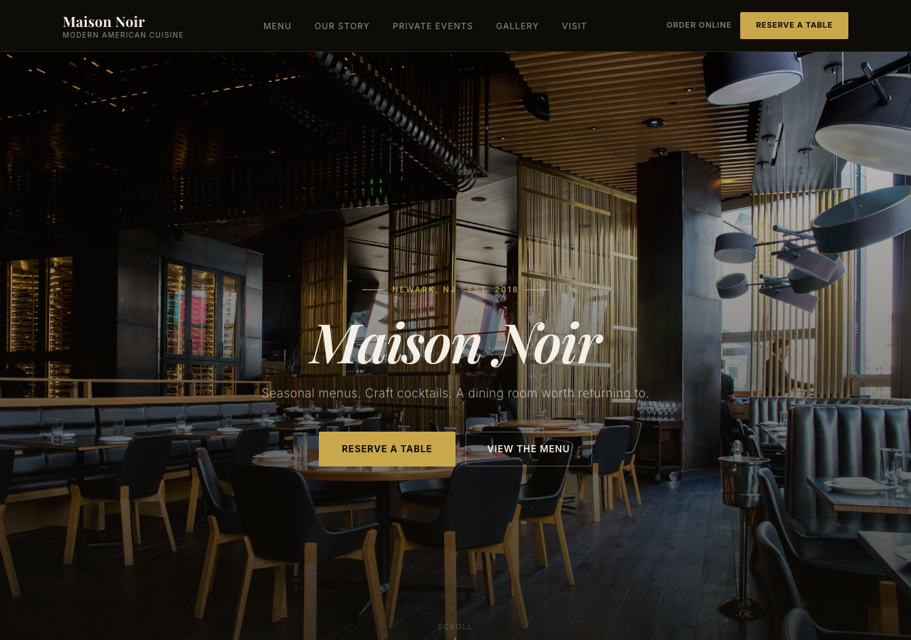 Restaurant direct ordering system